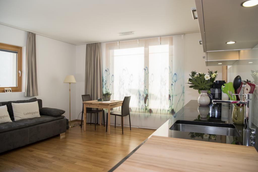 Ferienwohnung Fionas 267 Ftan Bagian luar foto